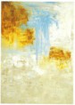 07. ABSTRACTO EN BLANCO, OCRES, AMARILLO, ARENA Y AZULES.